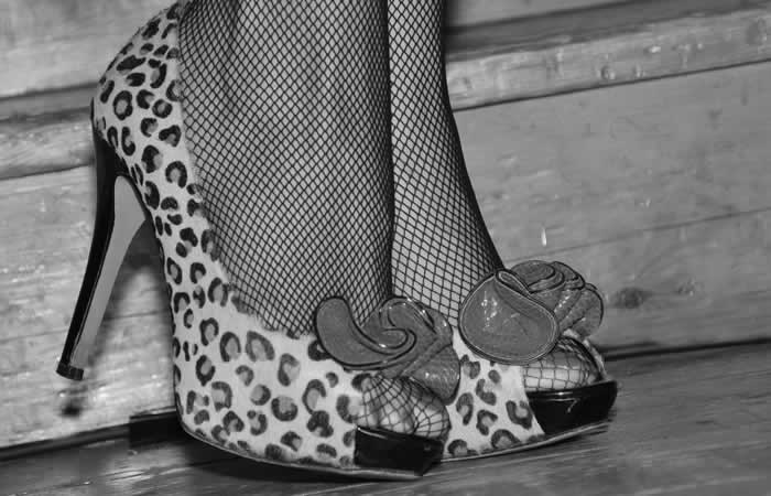 Marché rétro vintage FIBRES de Paris, chaussures