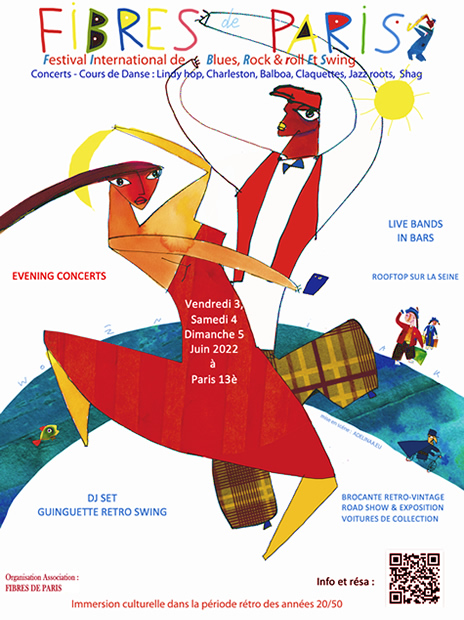 affiche FIBRES DE PARIS 2022